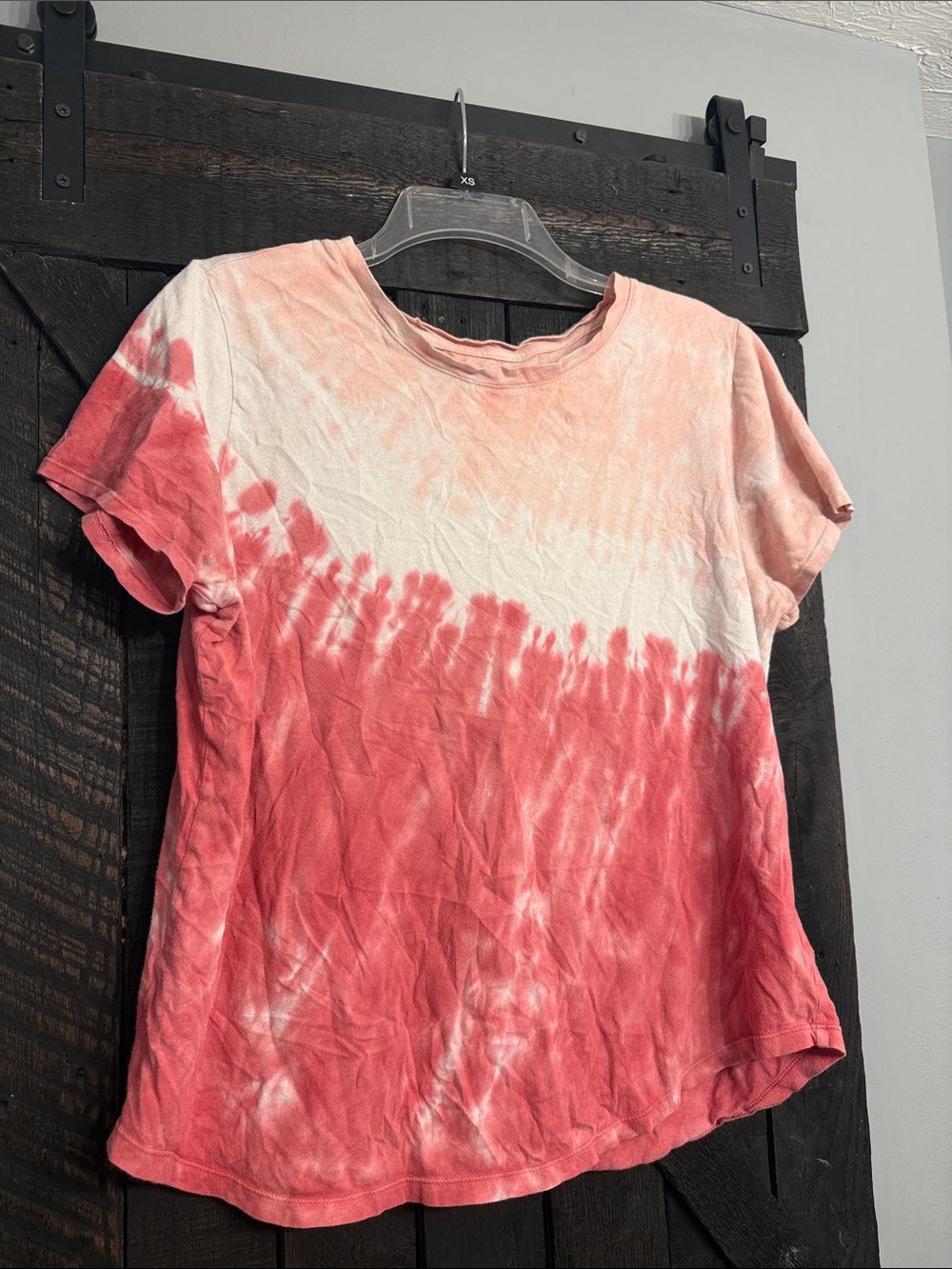 Old Navy Pink Tie-Dye Short Sleeve Tee